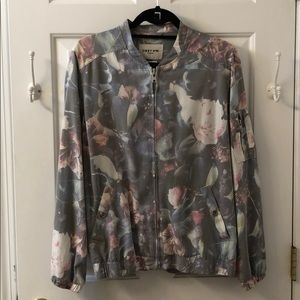 Obey faded flower jacket